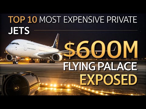 Flying Palaces: 10 Ultra-Luxury Aircraft Worth Hundreds of Millions of Dollars